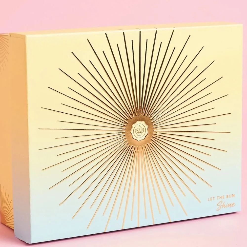 GLOSSYBOX ‘LET THE SUN SHINE’ STORAGE KEEPSAKE BOX
